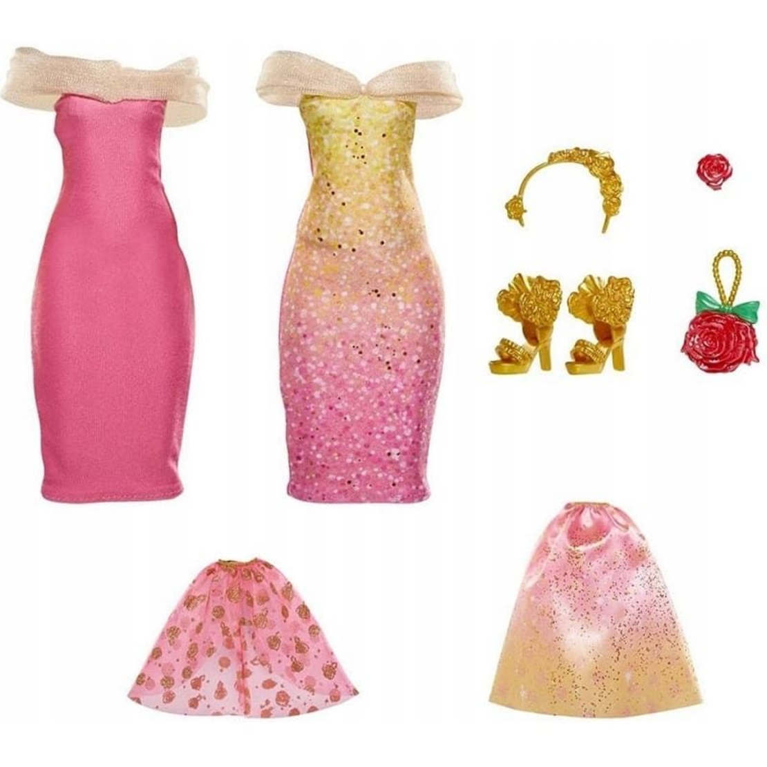 Кукла Hasbro Disney Princess Belle Mix & Match, с аксесоари, 28 см