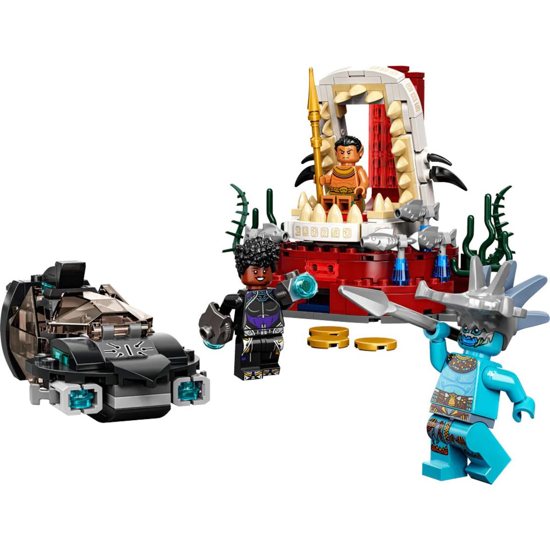LEGO® Marvel Черната Пантера - Тронната зала на крал Намор 76213