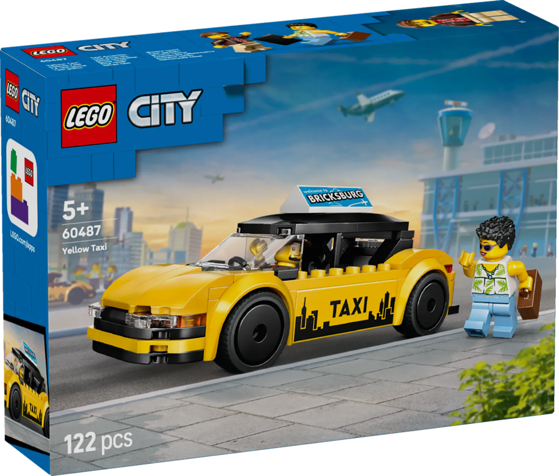 LEGO® City Жълто такси 60487