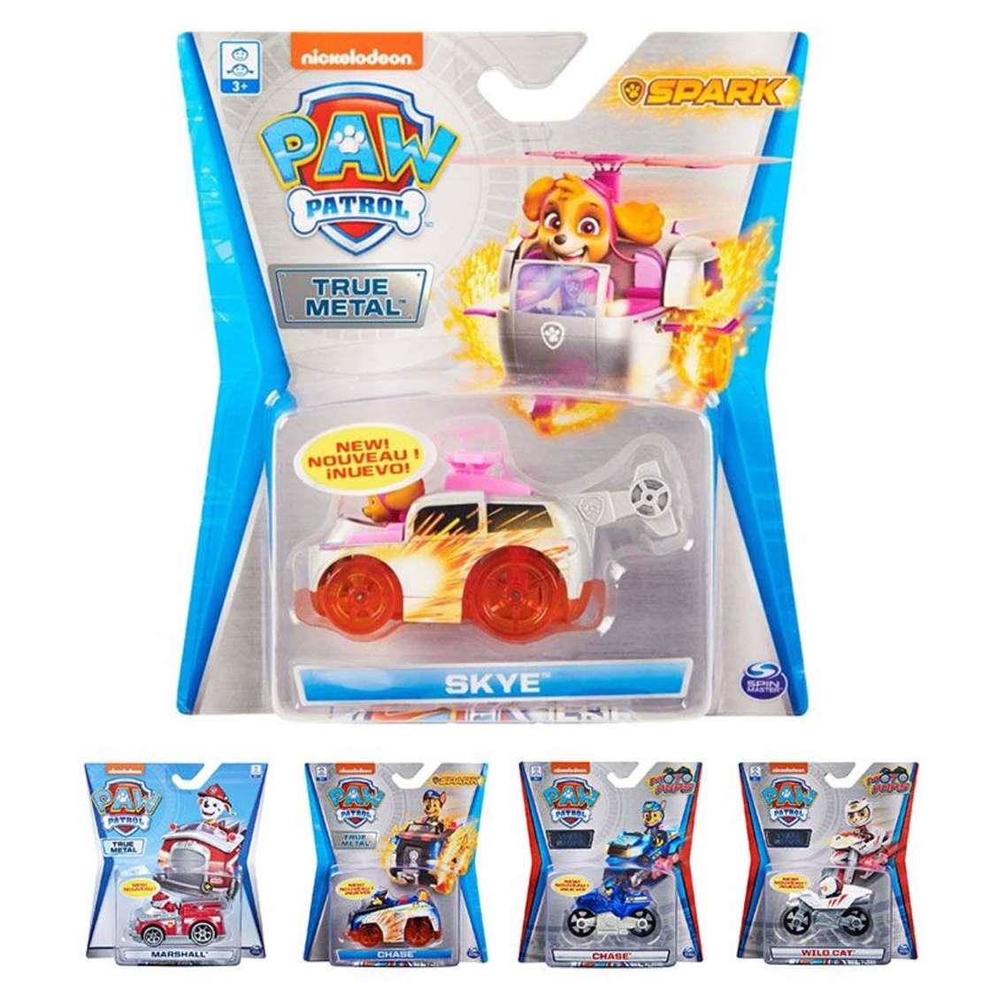 Детска кола за игра Spin Master Paw Patrol True Metal Mixed, 1:55