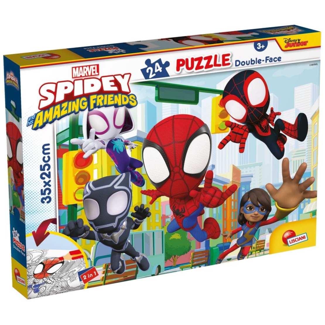 Детски пъзел Lisciani M-Plus Spidey 24ч.