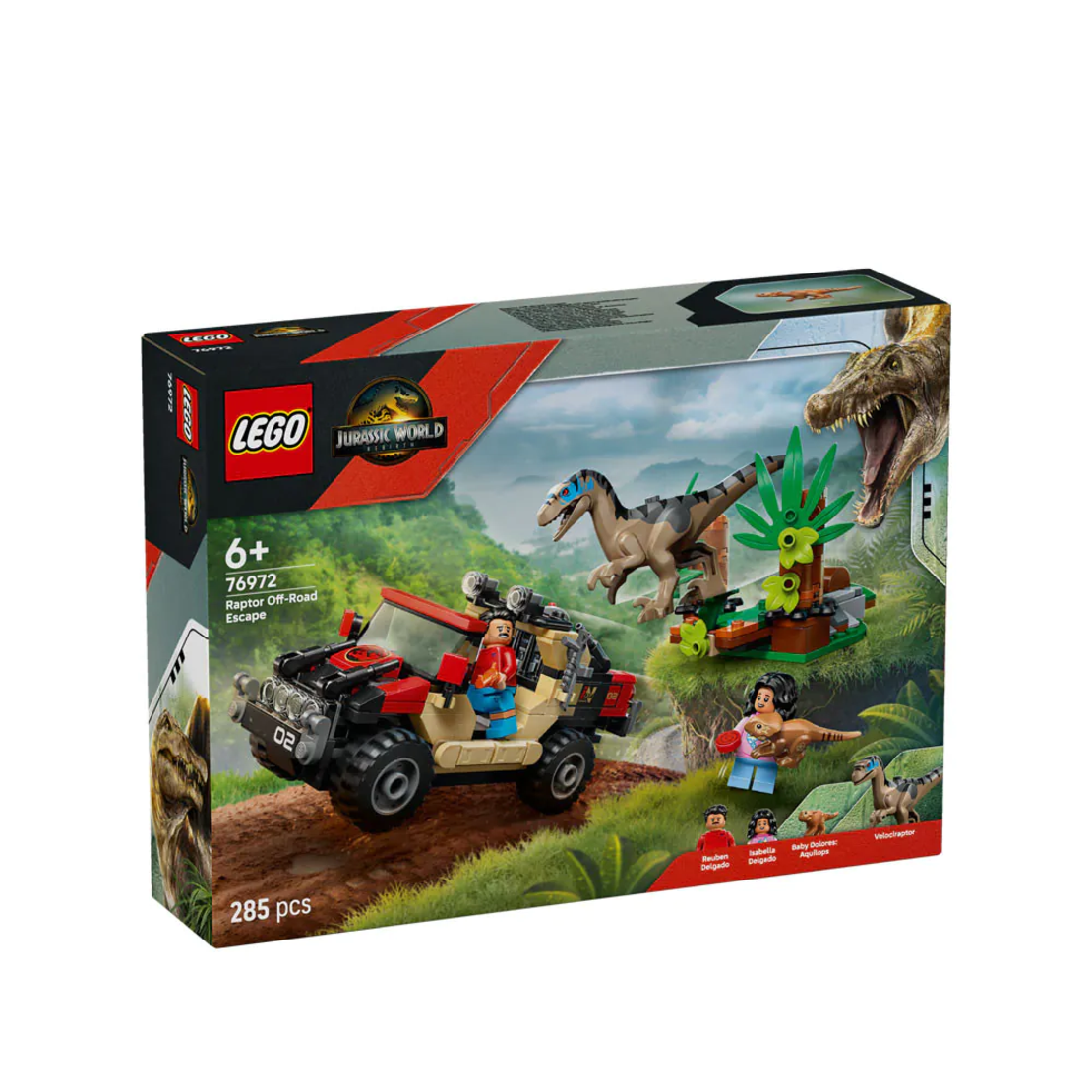 LEGO® Jurassic World Офроуд бягство на раптор 76972