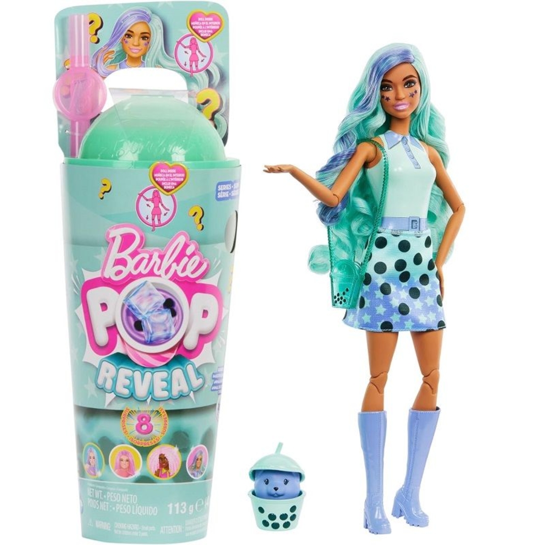 Кукла Mattel Barbie Pop Reveal Green Тea