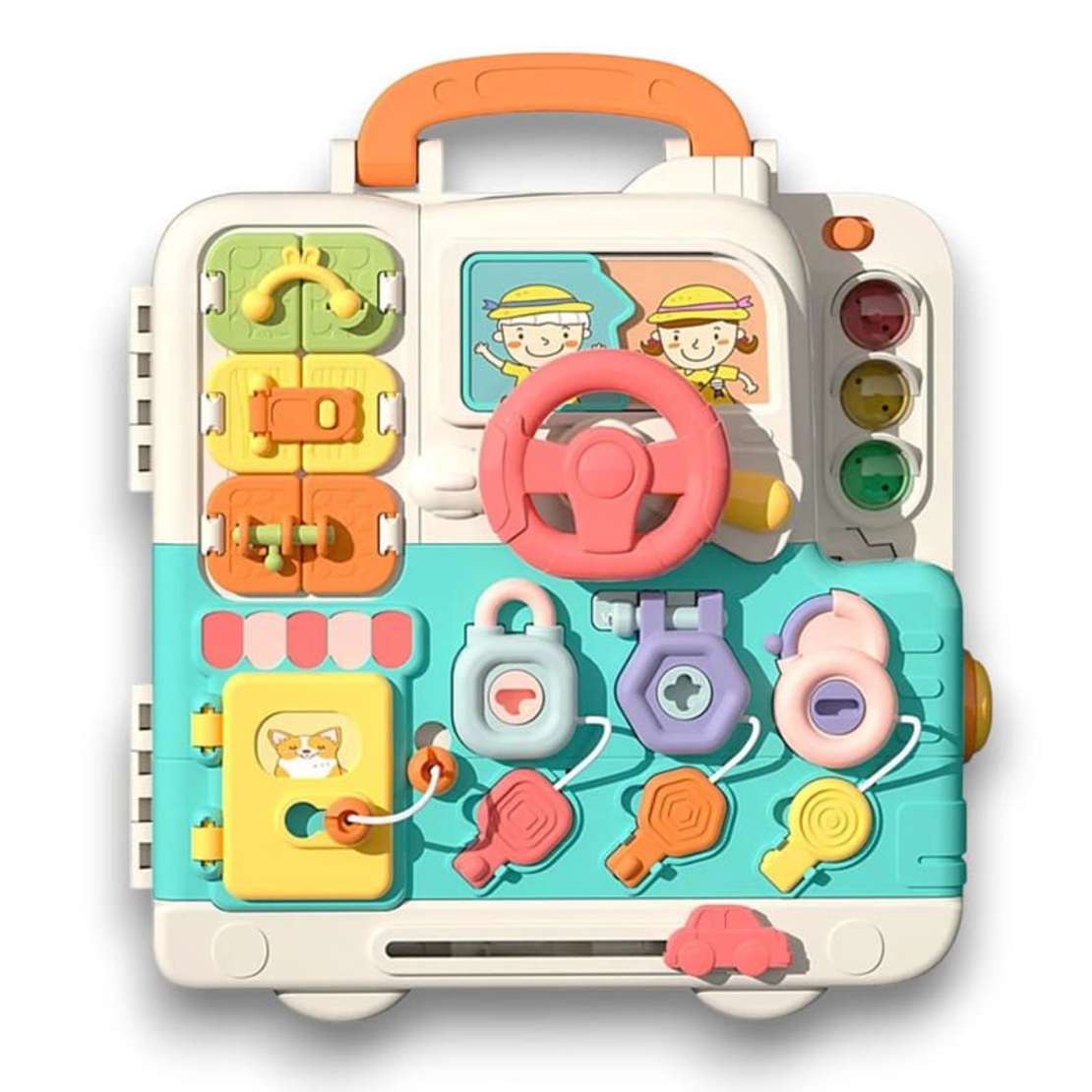Бебешко образователно куфарче активити Raya Toys с музика и светлини