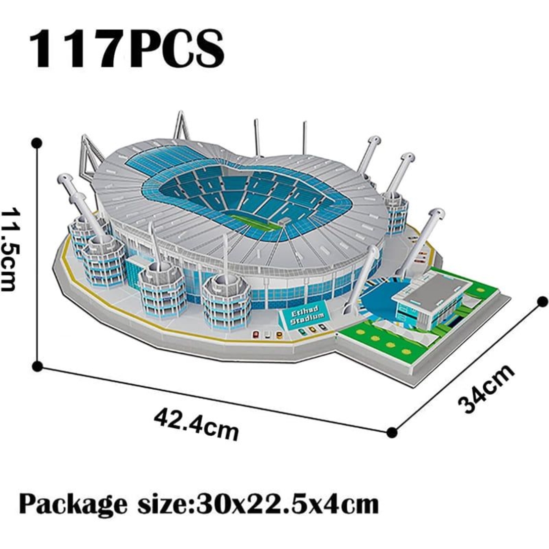 3Д пъзел Raya Toys Манчестър Сити Стадион Етихад