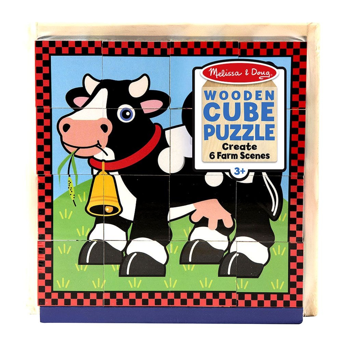 Дървени кубчета Melissa and Doug Фермата 10775