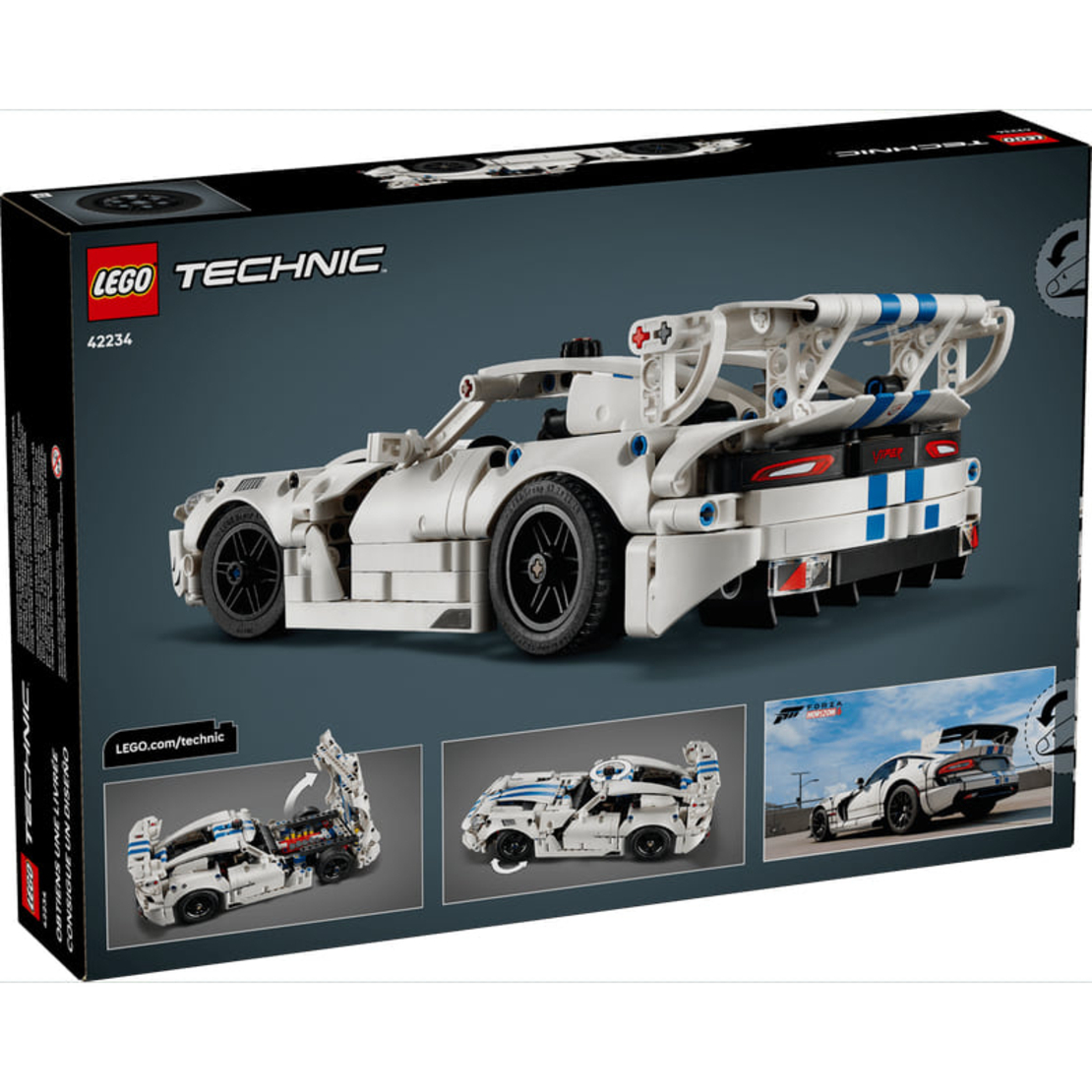 LEGO® Technic Спортна кола Dodge Viper GTS-R 42234