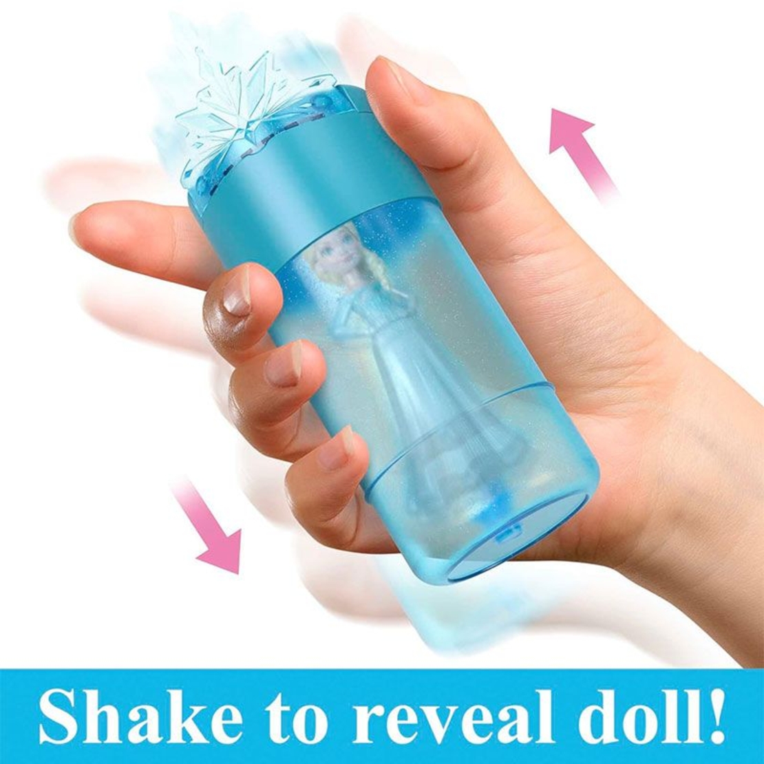 Кукла изненада Mattel Frozen Snow Color Reveal, с 5 изненади