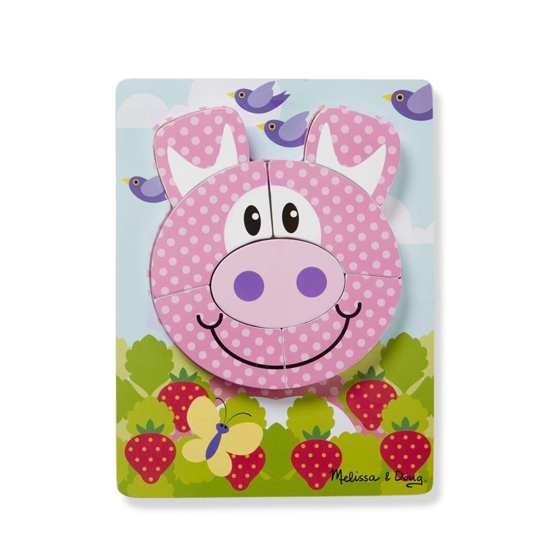 Дървен пъзел Melissa & Doug Ферма 40132