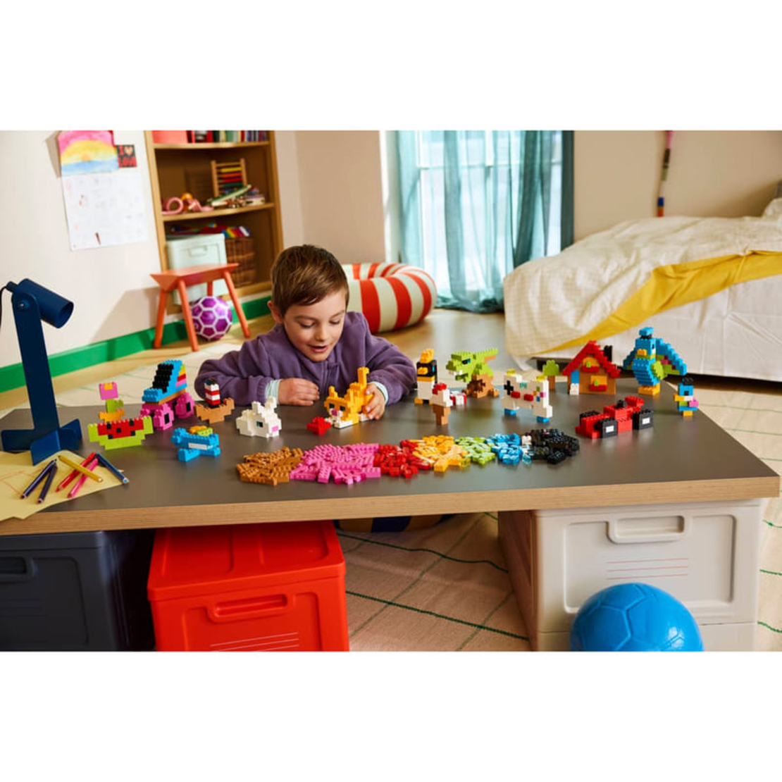 LEGO® Classic Творчески цветни тухлички 11045