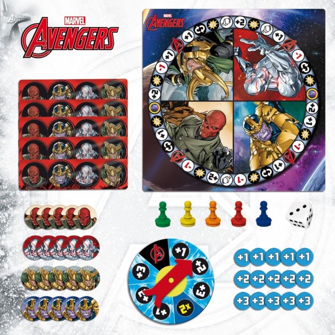 Настолна игра Lisciani Avengers Unite Game, 100910