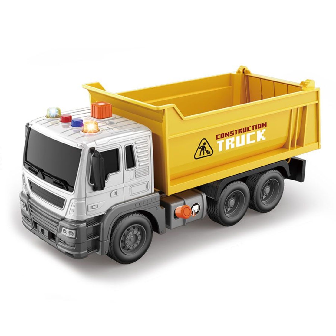 Детски камион самосвал Raya Toys Truck Car с музика и светлини, 1:16