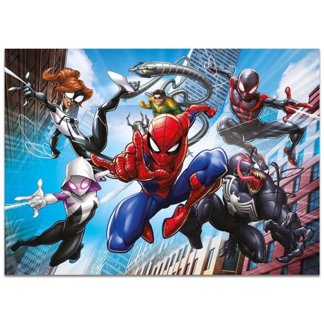 Детски пъзел Lisciani MAXI FLOOR Marvel Спайдърмен 4x48 ч.