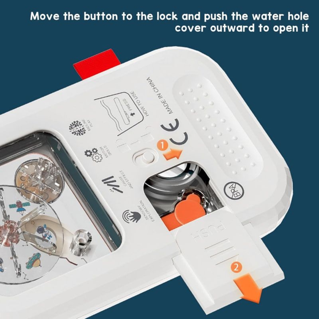 Бебешка играчка с вода Raya Toys Космос