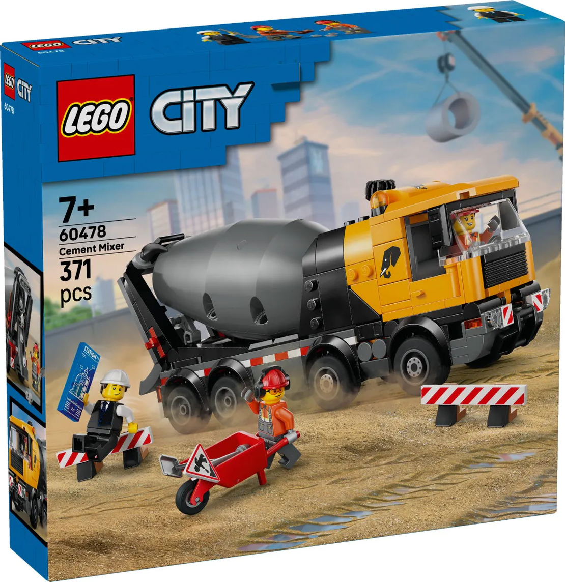 LEGO® City Бетонобъркачка 60478