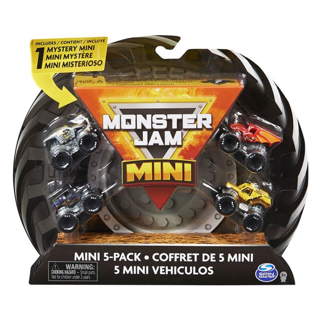 Комплект детски коли за игра Spin Master Monster Jam, 5 бъгита, 1:87
