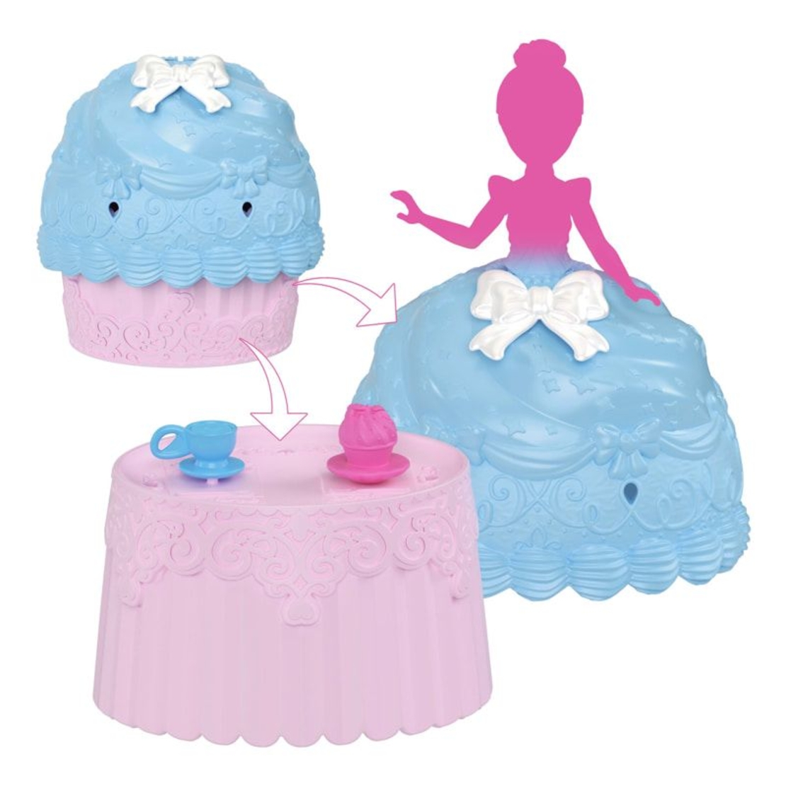 Кукла изненада Mattel Disney Princes Cupcake Reveal