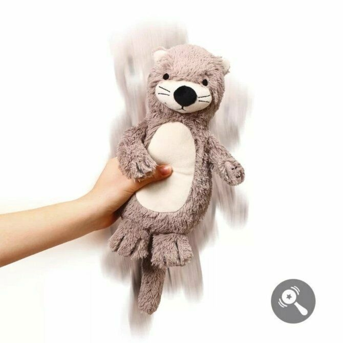 Плюшена играчка Babyono Маги с дрънкалка 737
