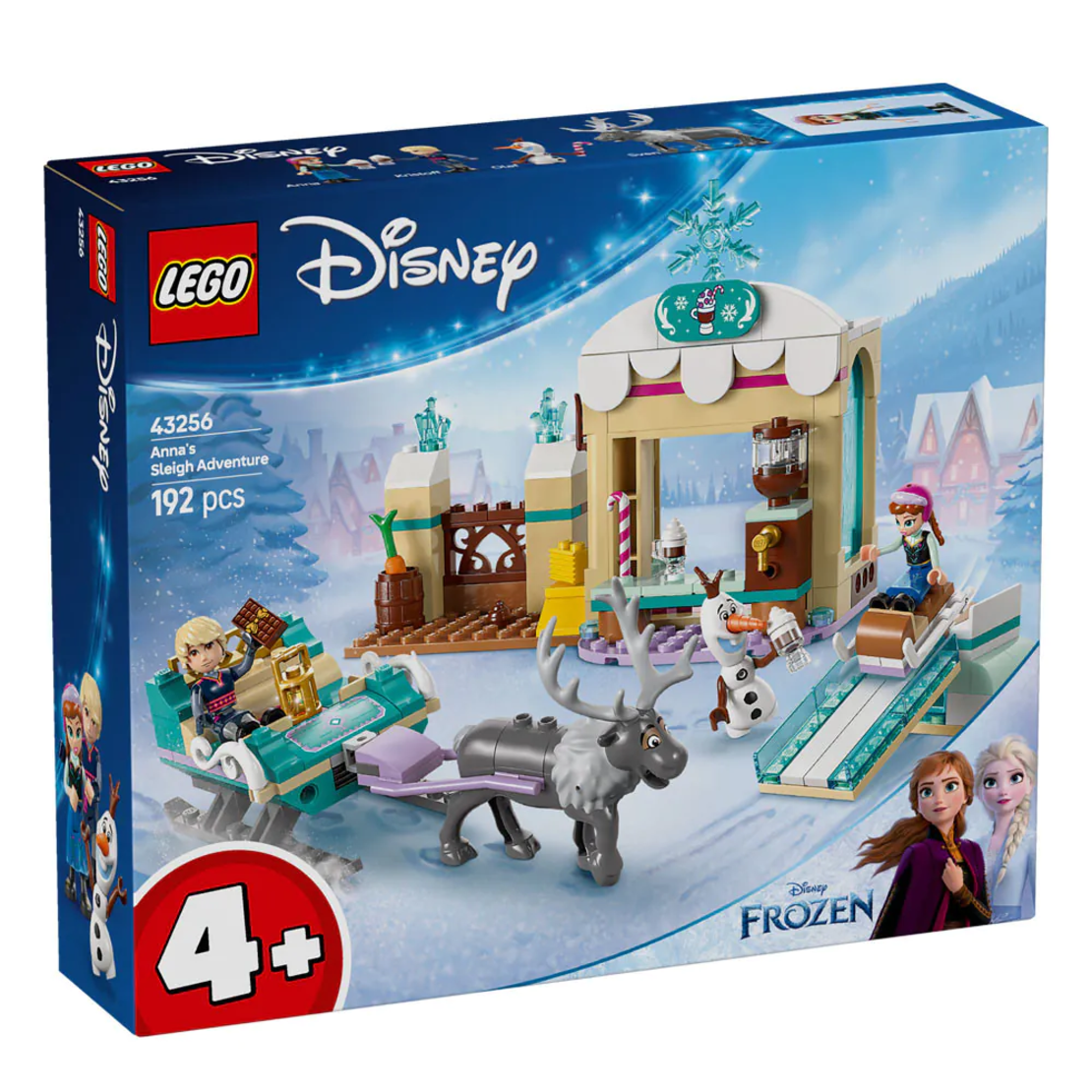 LEGO® Disney Frozen Приключението с шейна на Анна 43256
