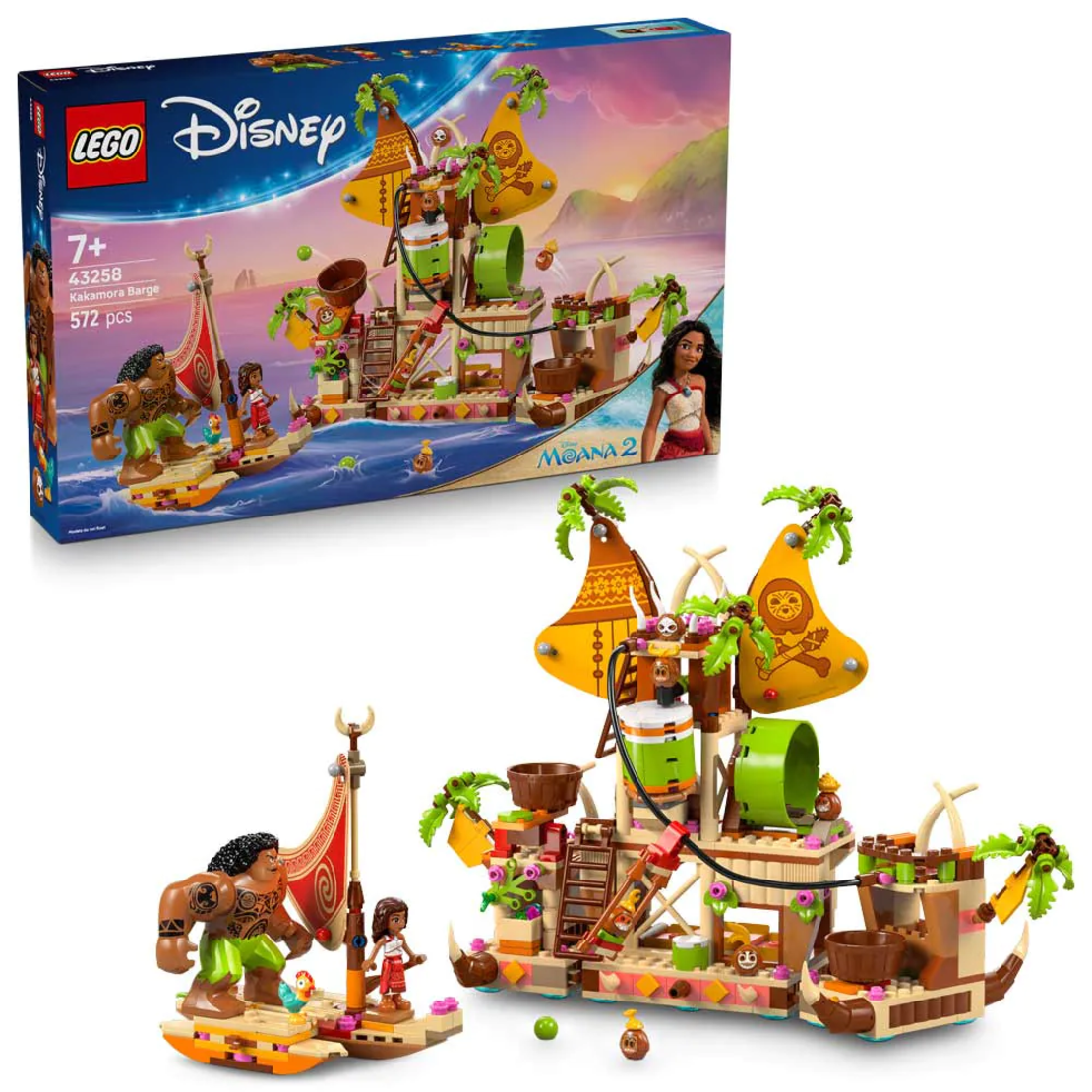 LEGO® Disney Moana 2 Баржата на Какаморите 43258