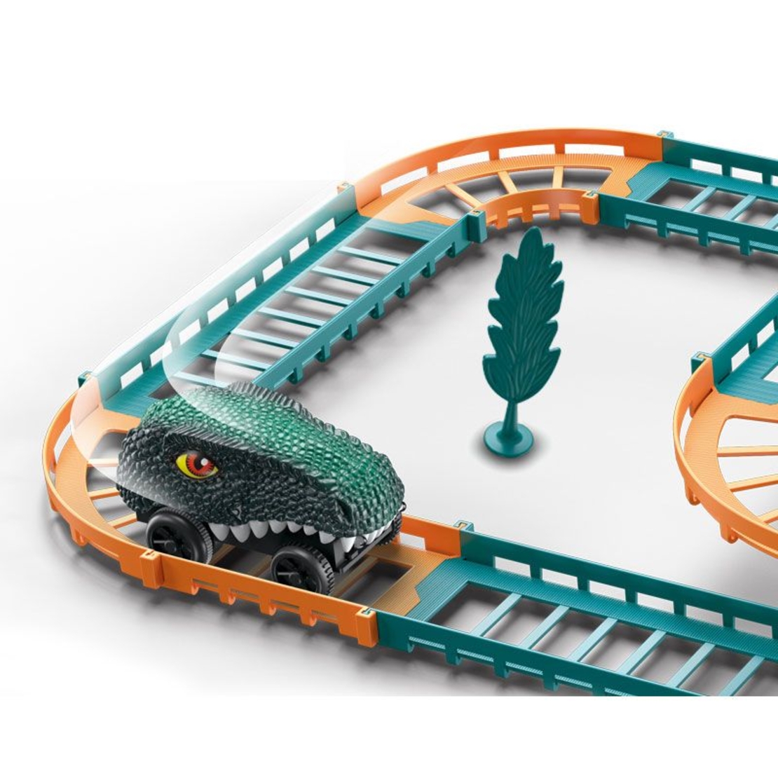 Писта Raya Toys Dino Track, 49 части, с 1 кола