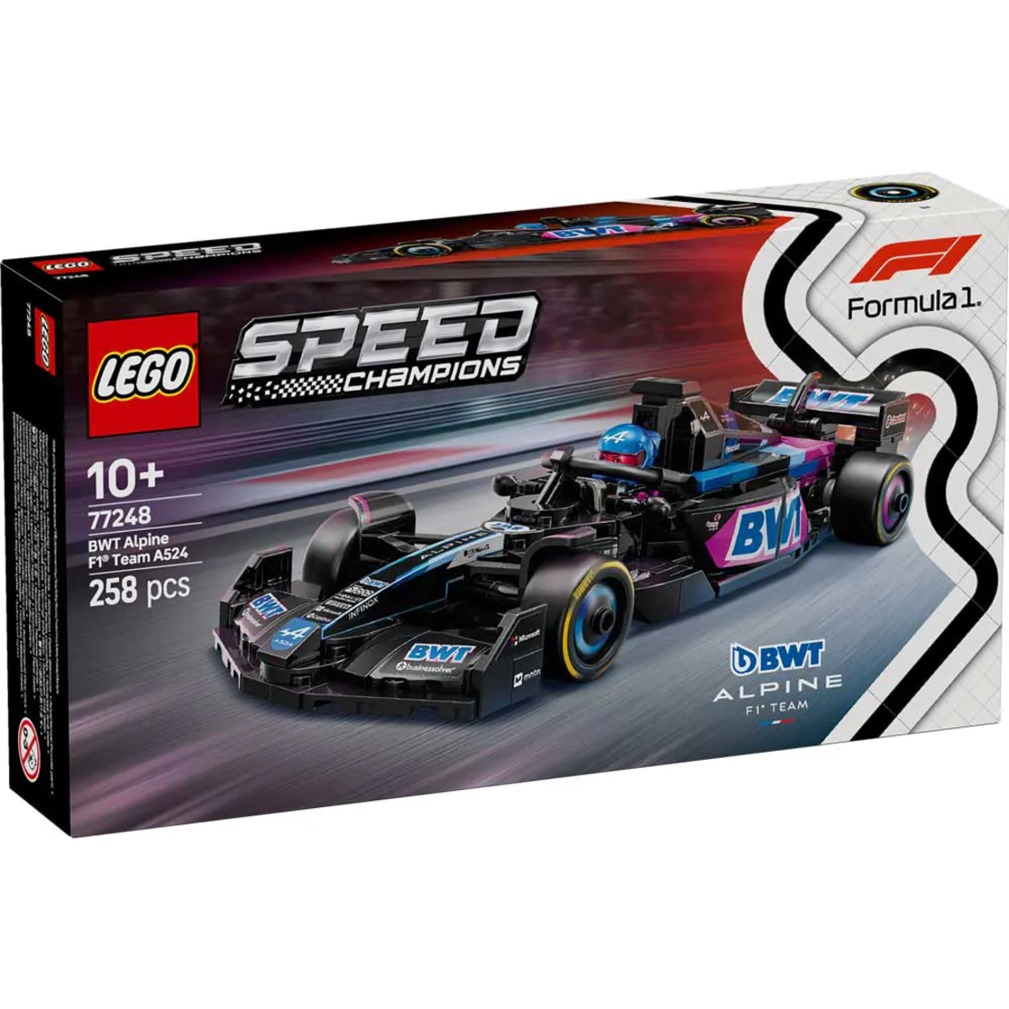 LEGO® Speed Champions F1® Болид BWT Alpine Team A524 77248