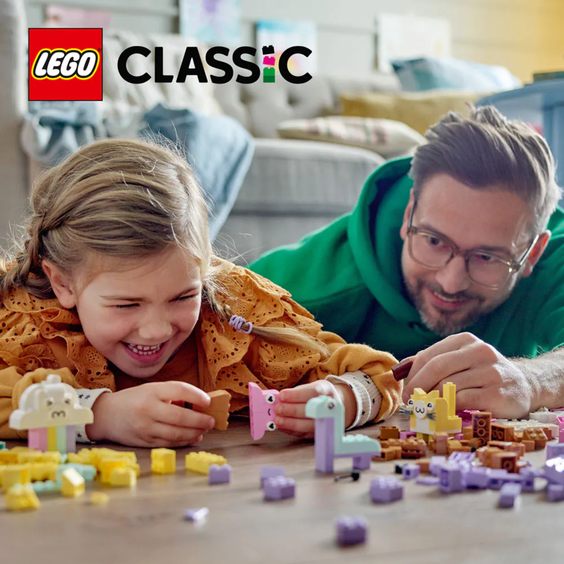 LEGO® Classic Творчески забавления с пастелни цветове 11028