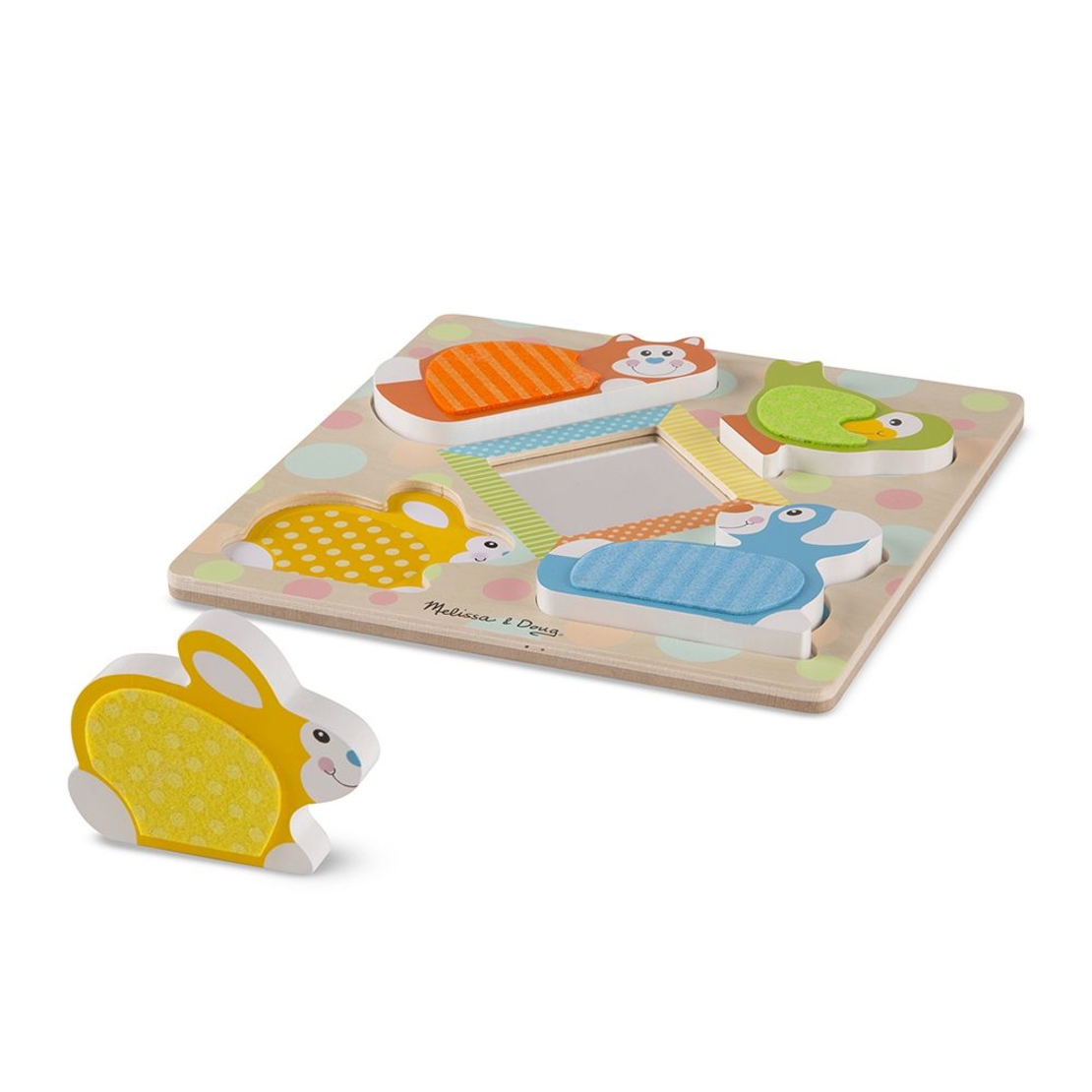 Дървен пъзел Melissa and Doug с огледало 11898