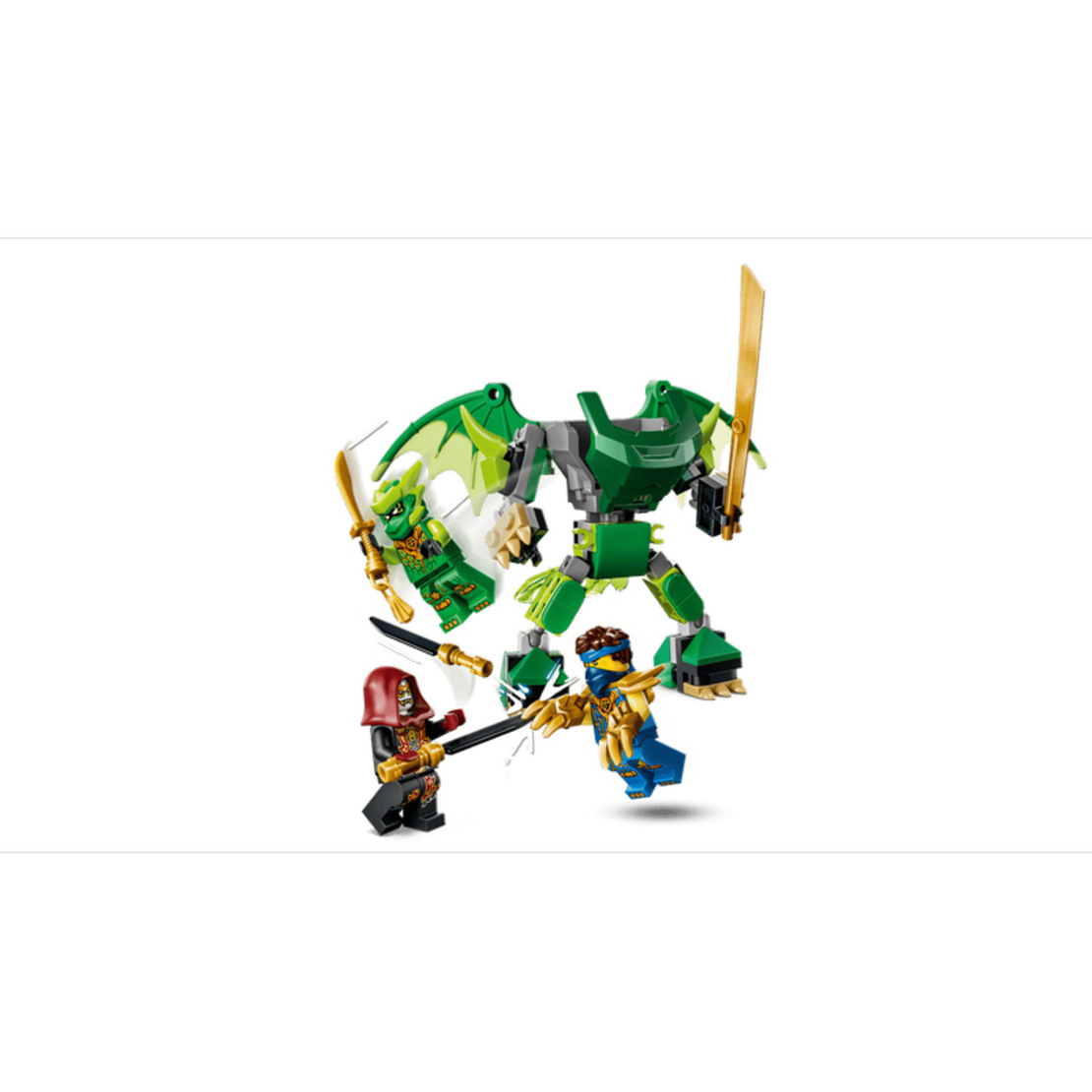 LEGO® NINJAGO® Драконовият робот на Лойд боен пакет 71862