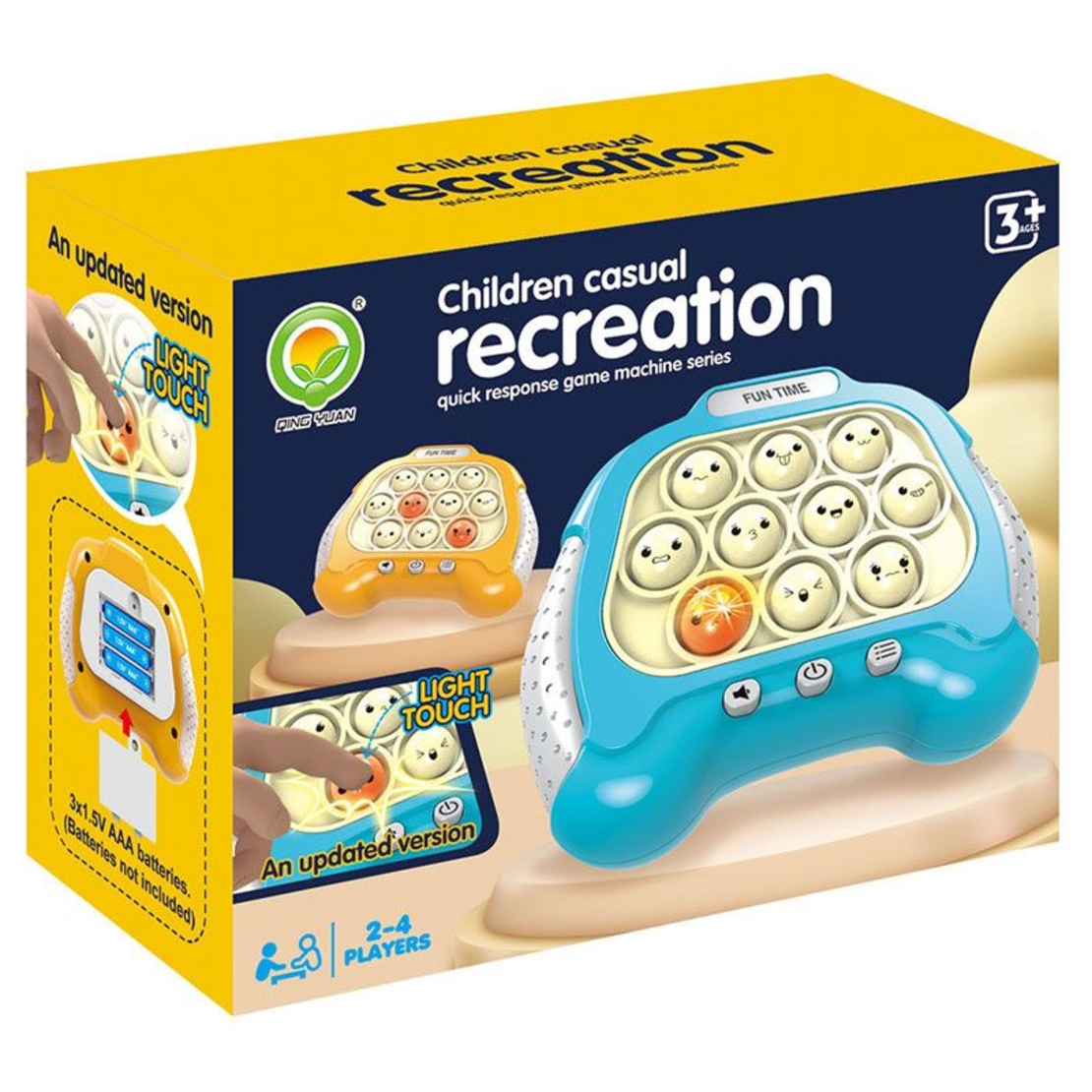 Детска игра попит Raya Toys Бързи реакции, със звуци и светлини