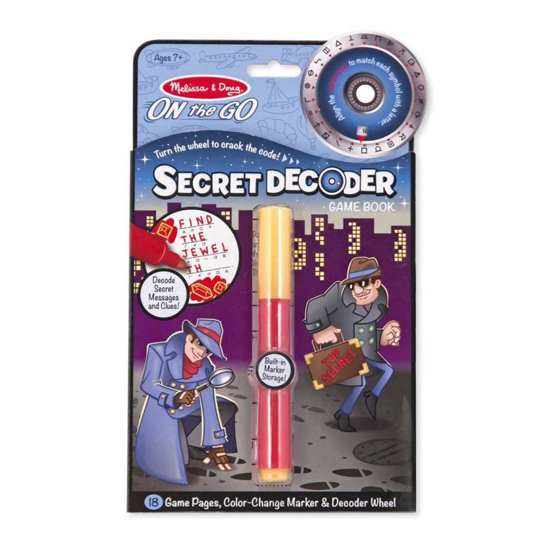 Детективски комплект Melissa & Doug Таен декодер 15248