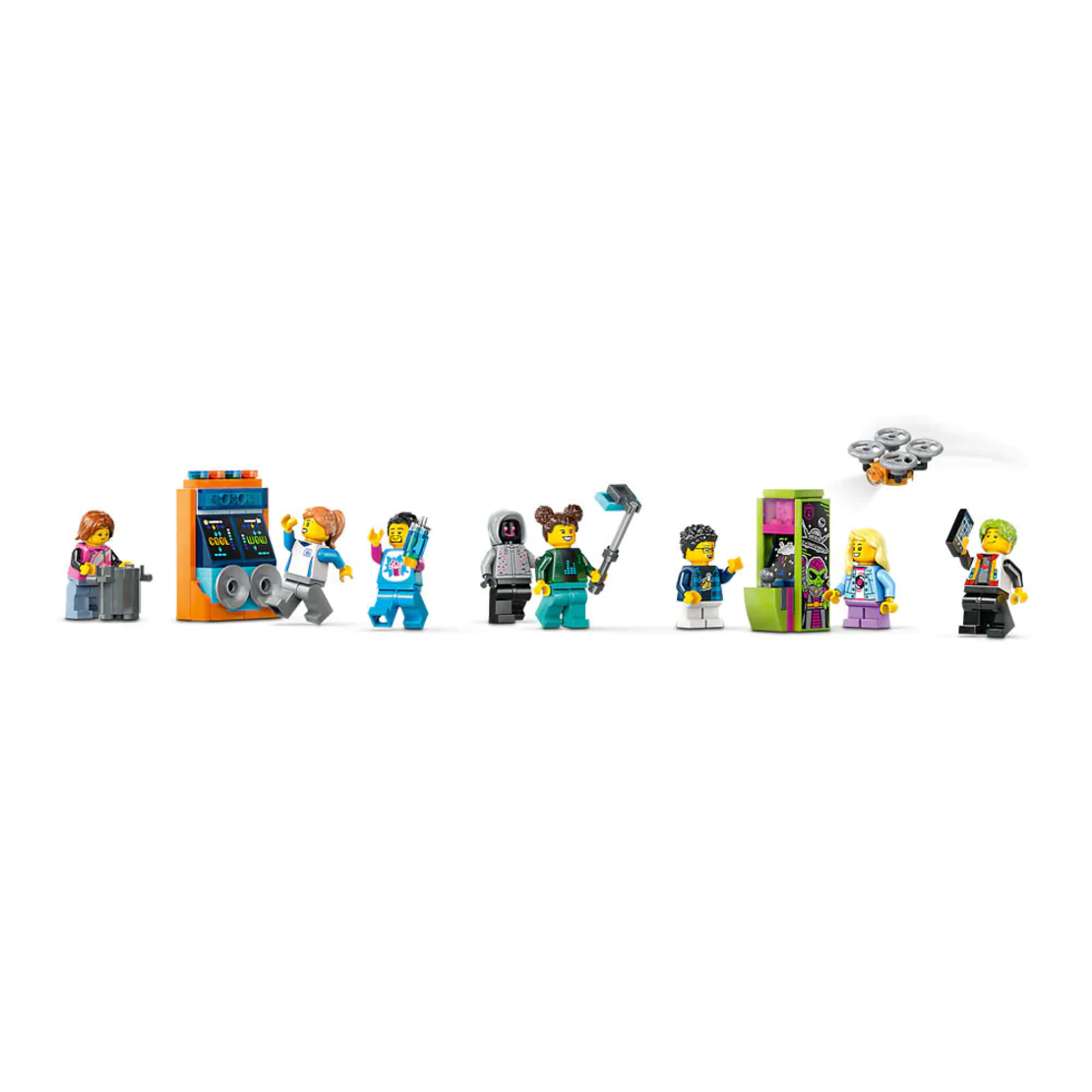 LEGO® City Увеселителен парк с роботи 60421