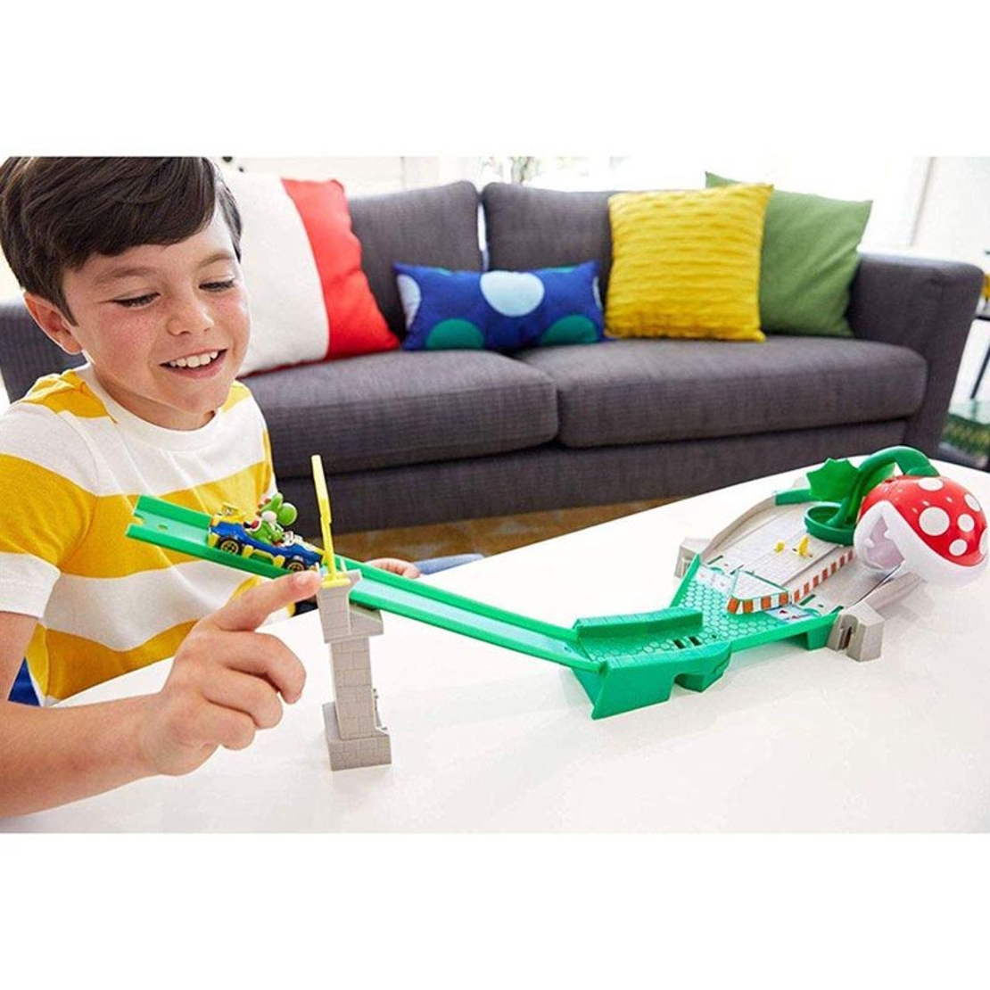 Писта Mattel Hot Wheels Mario Kart Piranha Plant 3402399
