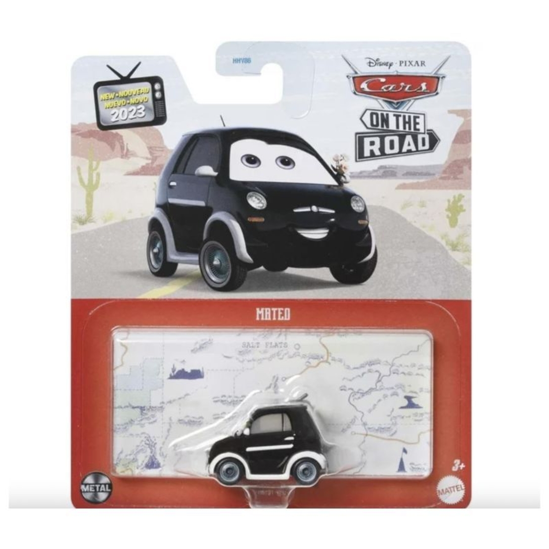 Метална количка Mattel Cars Mateo 1:55, HKY51