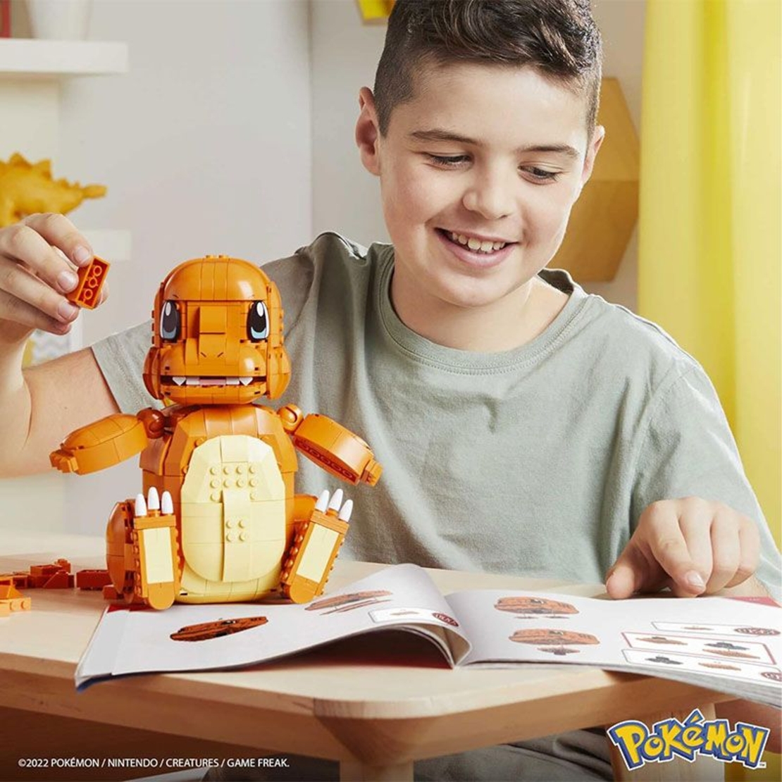 Конструктор Mattel Mega Construx Pokémon Jumbo Charmander, 750 части