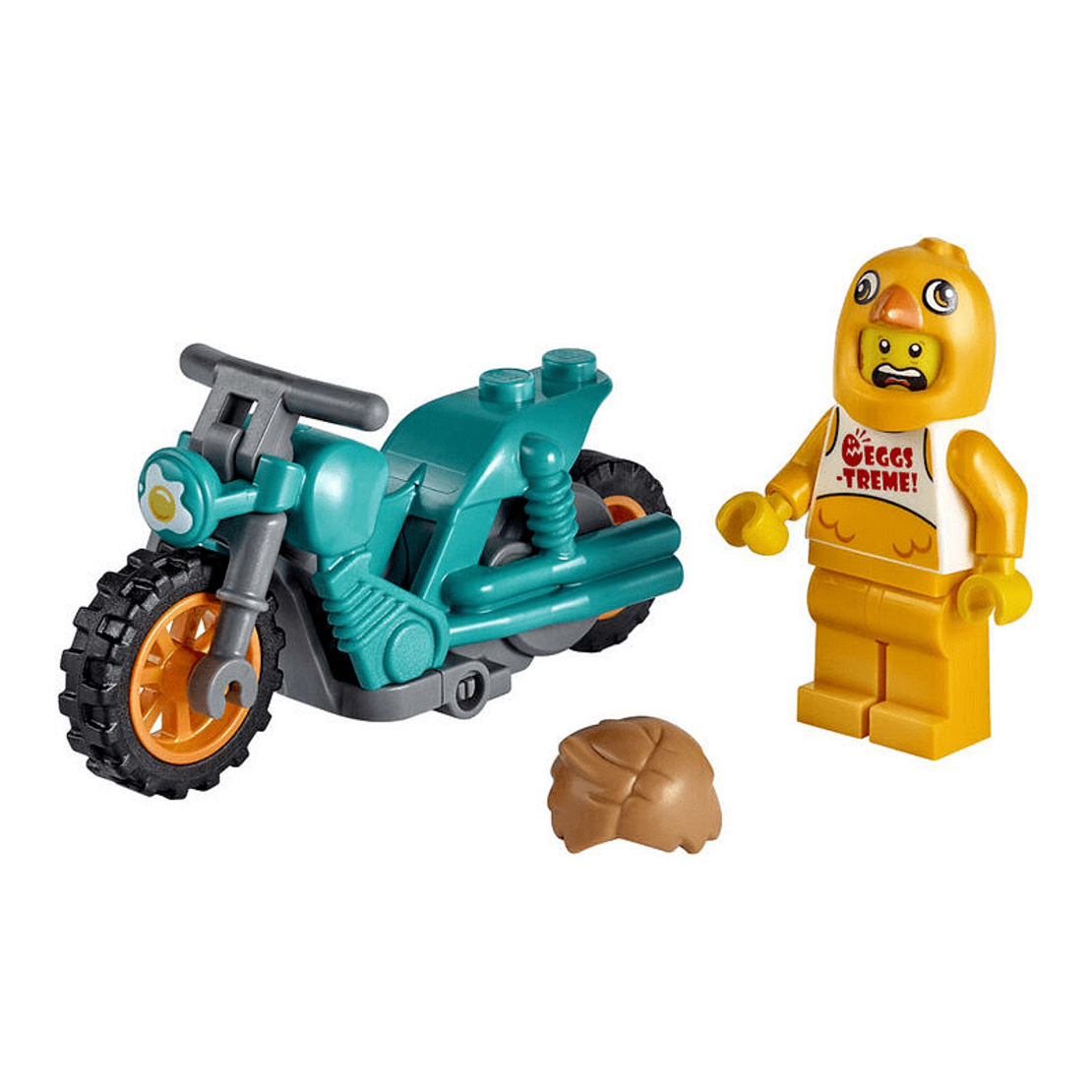 LEGO® City Stuntz Мини фигурка Каскадьорски мотоциклет пиле 60310
