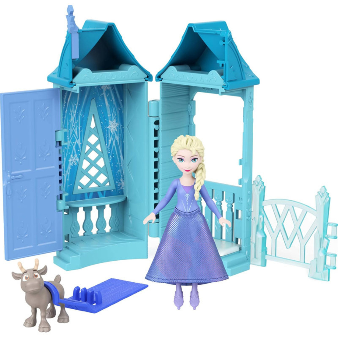 Игрален комплект Mattel Disney Frozen Arendelle Village, мини кукла с аксесоари, JFG19 асортимент