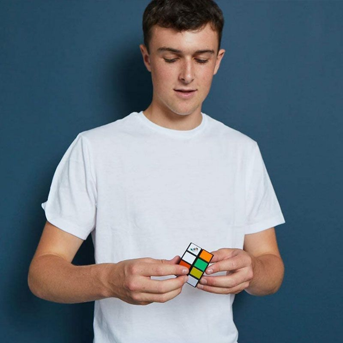 Логически пъзел куб на Рубик Spin Master Rubik Мини Кубче 2х2 6062804