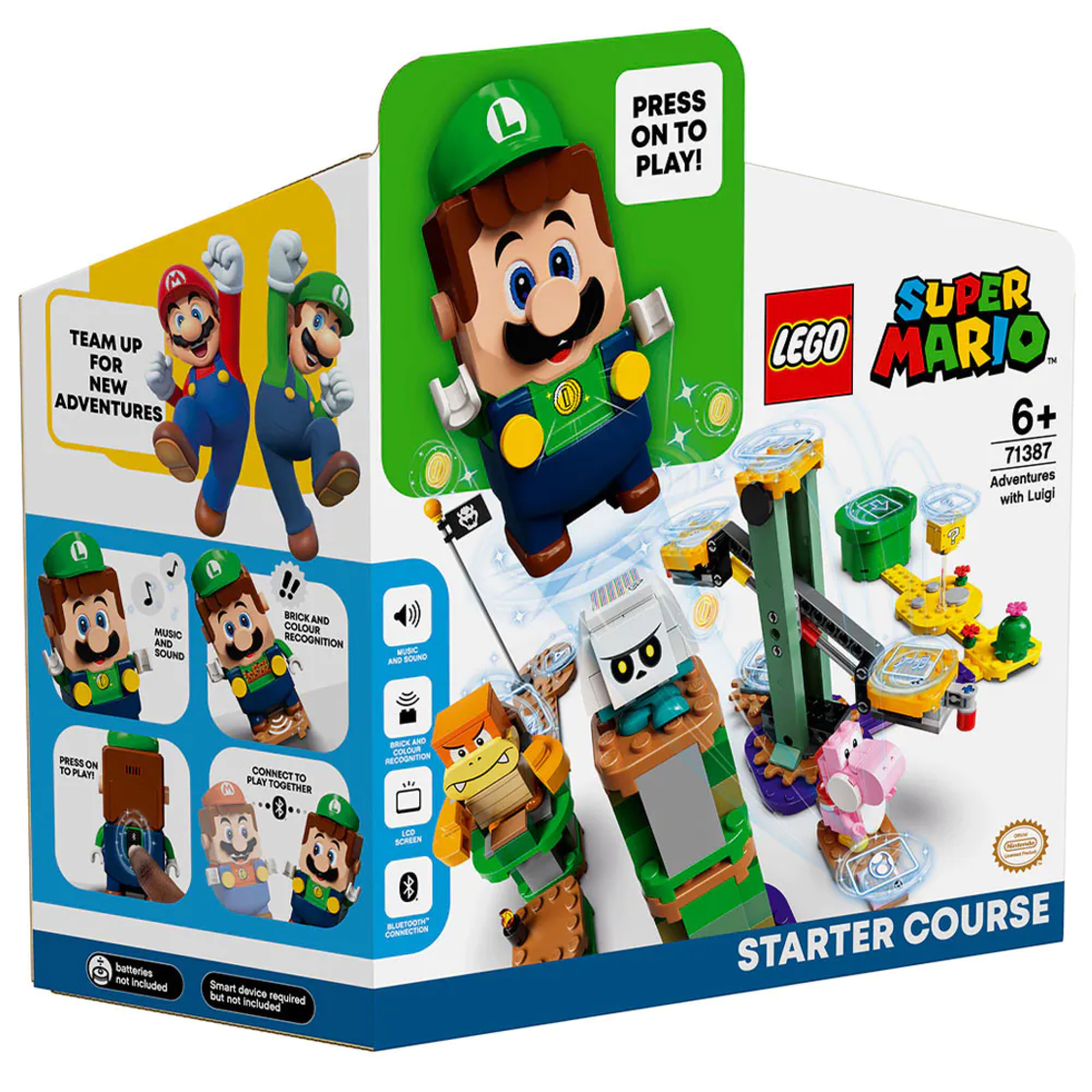 LEGO® Super Mario™ Приключения с Luigi начална писта 71387