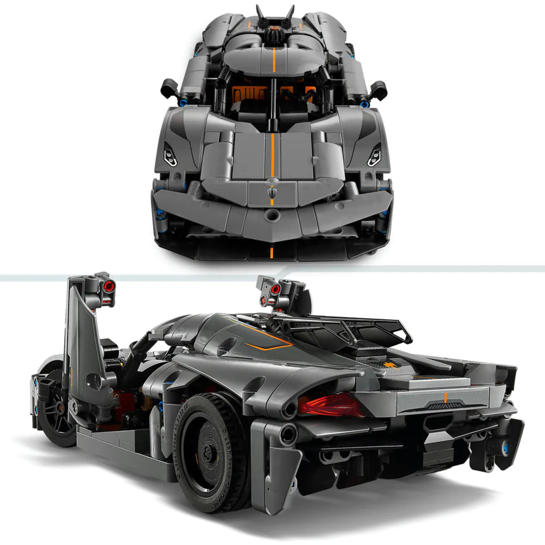 LEGO® Technic Сива свръхкола KOENIGSEGG JESKO ABSOLUT 42173