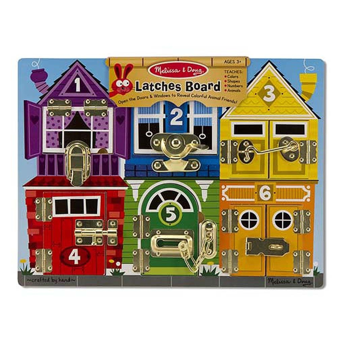Дървена дъска с ключалки Melissa and Doug 13785