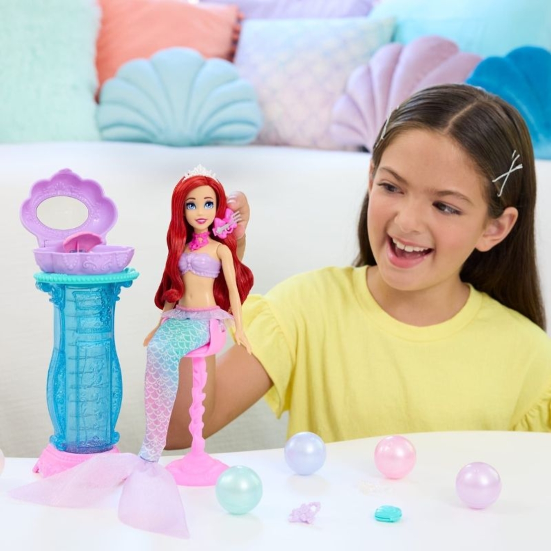 Кукла Mattel Disney Princess Vanity Pop Ariel, с аксесоари