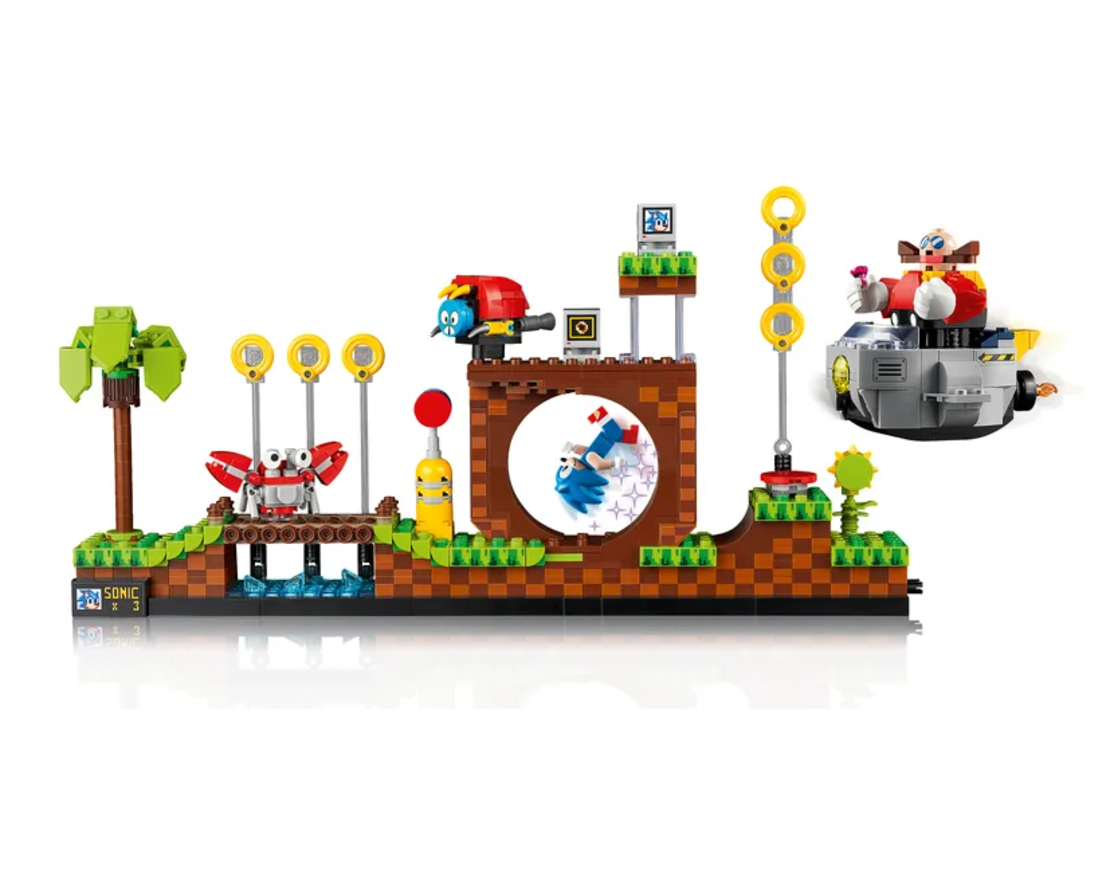 LEGO® Ideas Sonic the Hedgehog – Green Hill Zone 21331