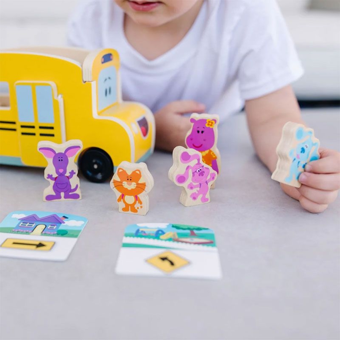 Дървен училищен автобус Melissa & Doug Blue's Clues & You, 33011