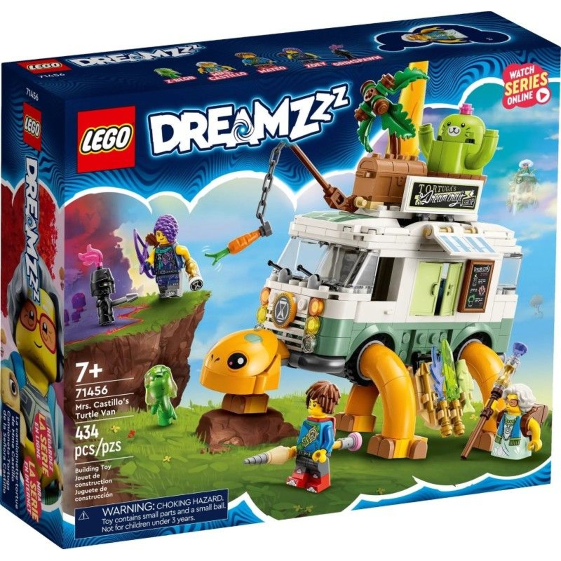 LEGO® DREAMZzz™ Ванът костенурка на Госпожа Кастило 71456