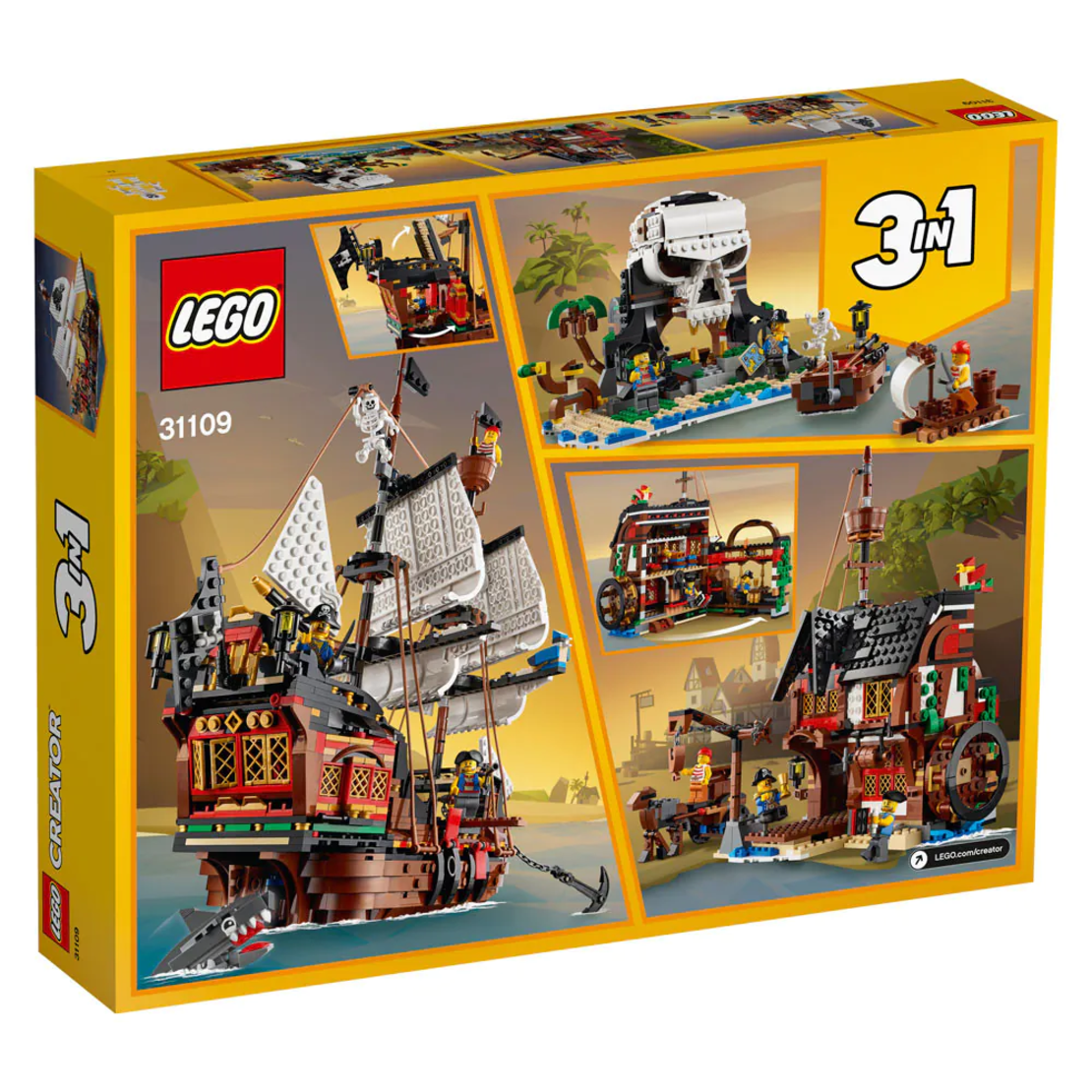 LEGO® Creator Пиратски кораб 31109