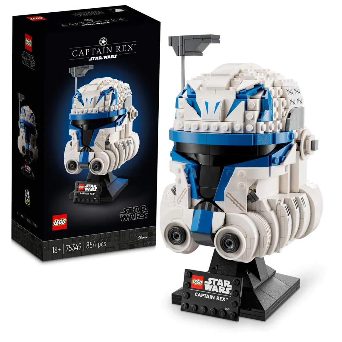 LEGO® Star Wars™ Шлемът на капитан Рекс 75349