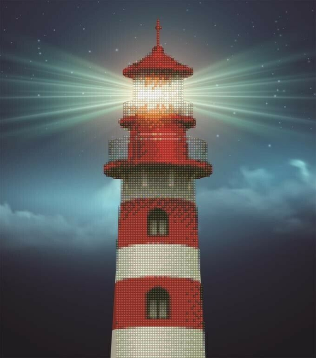 Диамантен гоблен Diamond Dotz Картина с кристали LIGHT HOUSE