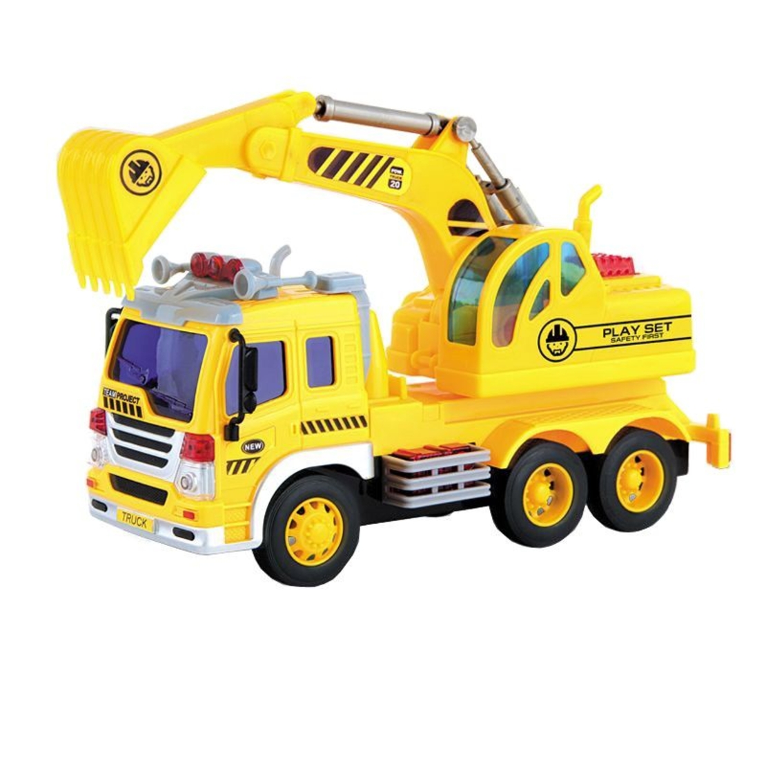 Багер със светлини и музика Wenyi Raya Toys