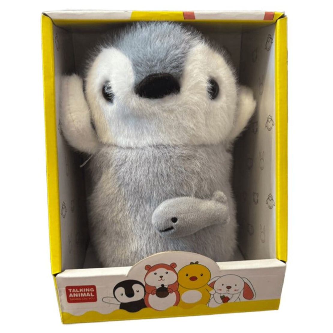 Интерактивна играчка Raya Toys Танцуваща и повтаряща думи животинка, 17 см